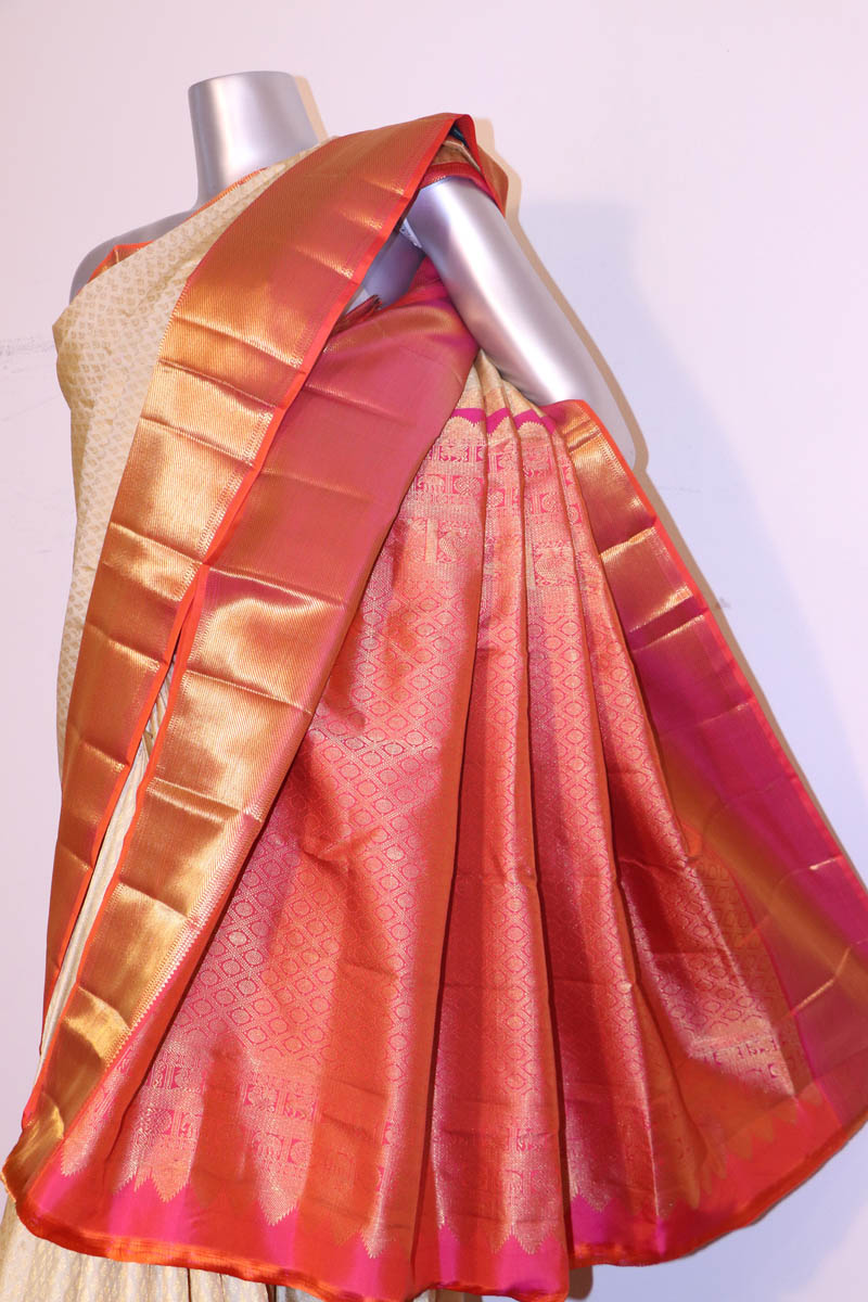 Traditional Kanchipuram Silk Saree AI204918